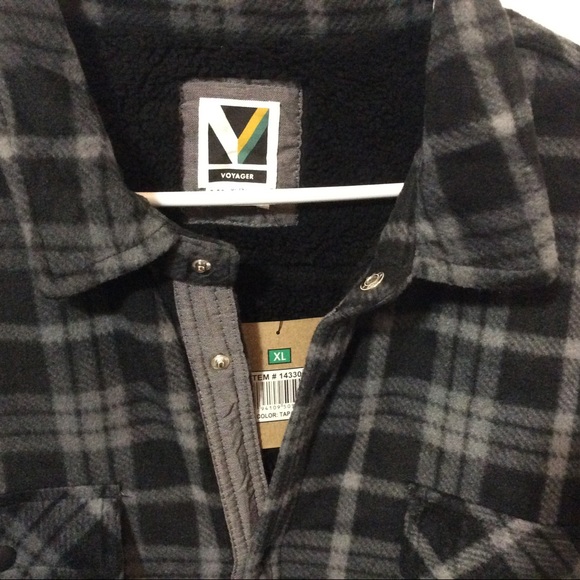 Men’s VOYAGER Polar Fleece Shirt Jacket - Picture 7 of 12